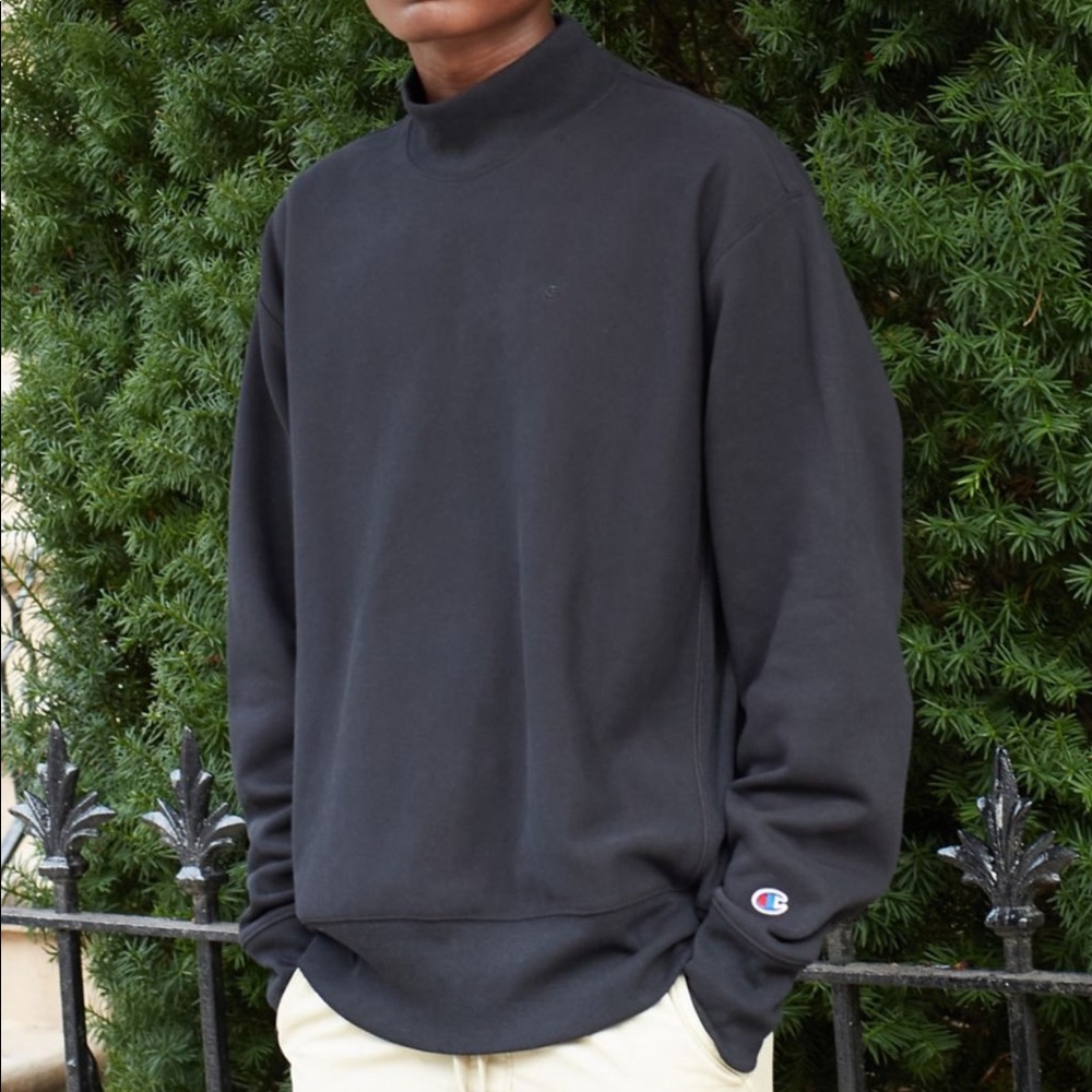 Champion mock neck